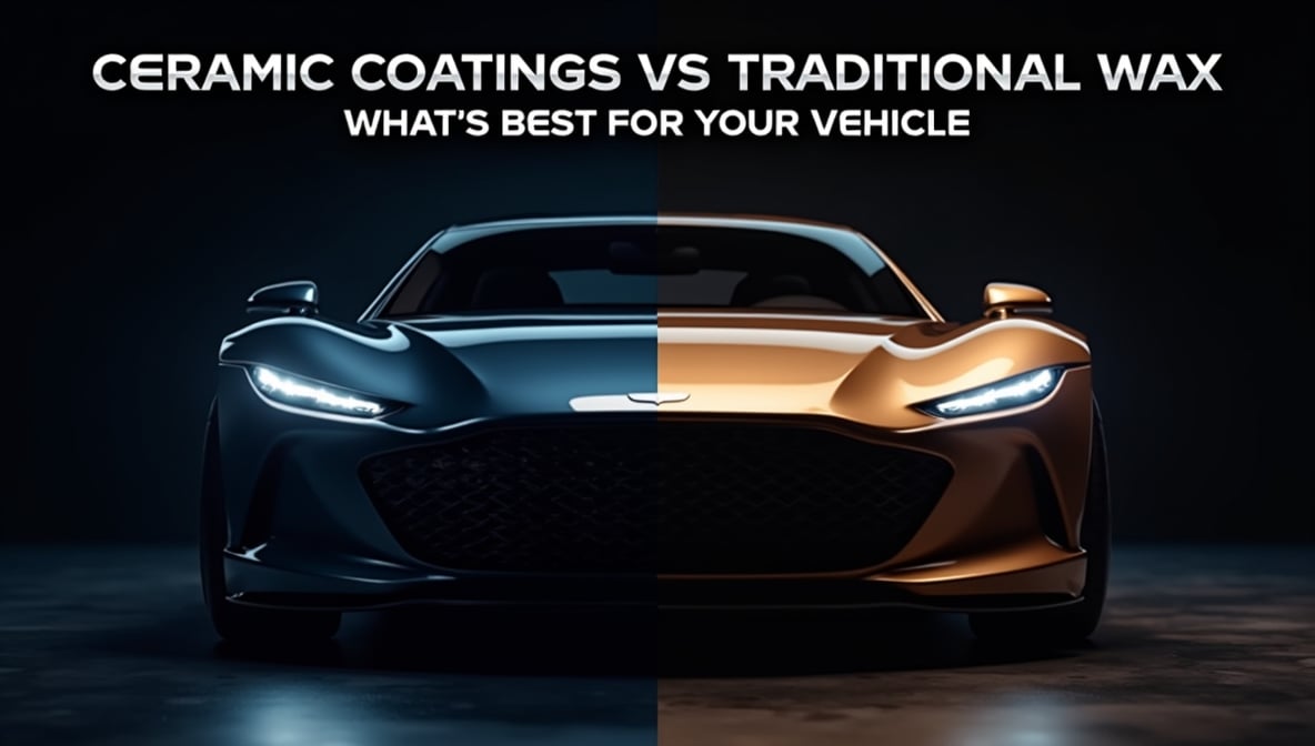 Ceramic Coatings vs. Traditional Wax: What’s Best for Your Vehicle?
